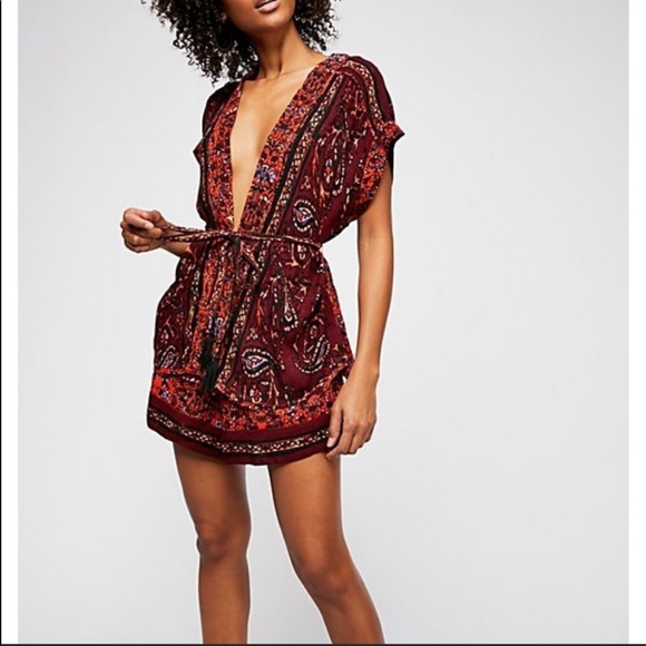 Free People So Simple Printed Set NWT - Picture 2 of 4